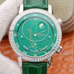Perfect Replica Patek Philippe Grand Complications 5102 Celestial Green Diamonds Watches